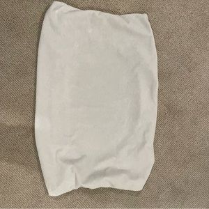 Pottery Barn Kids White Chamios Material Diaper Changer Cover